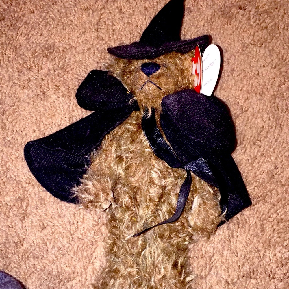 Esmeralda the Ty Bear Witch